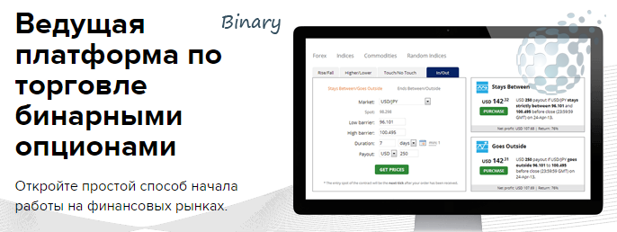 Бинарные опционы - минимальный депозит в Binary